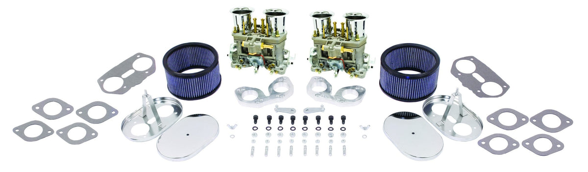 EMPI 40mm HPMX dual carburetor kit for Porsche 356 & 912 (48-1291-0)