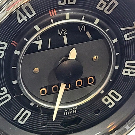 Restored 1968 VW Beetle Speedometer with Integrated Fuel Gauge for Beetle (1968)