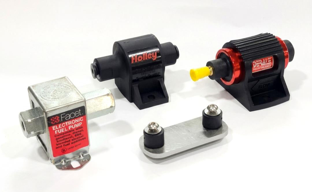 Universal Electric Fuel Pump Mounting Bracket & Isolation Kit