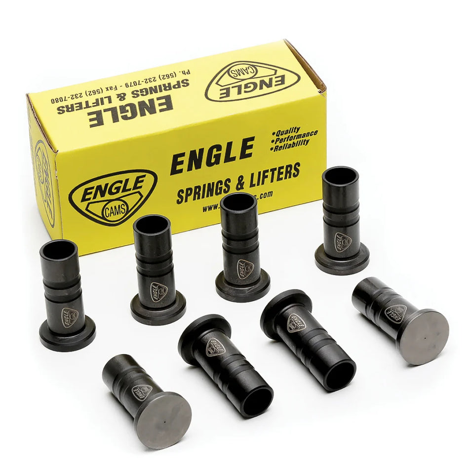 Engle Solid Lifters, Air-Cooled VW, Phosphate Coated with EDM Oiling Hole, Set of 8 (6001PE)