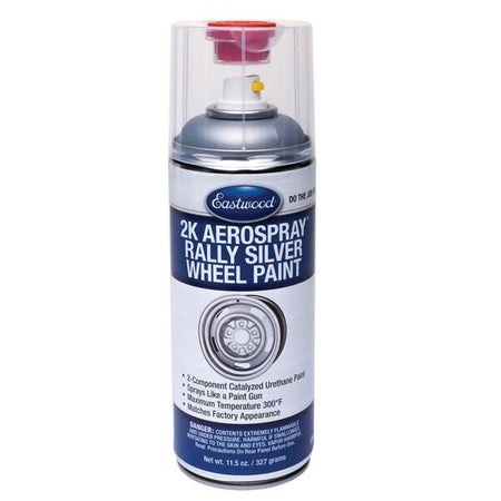 Eastwood 33908Z 2K AeroSpray Wheel Paint Rally Silver