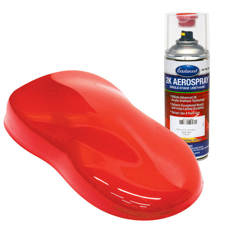 Eastwood 74116Z 2K AeroSpray Single-Stage Urethane RedLine Red
