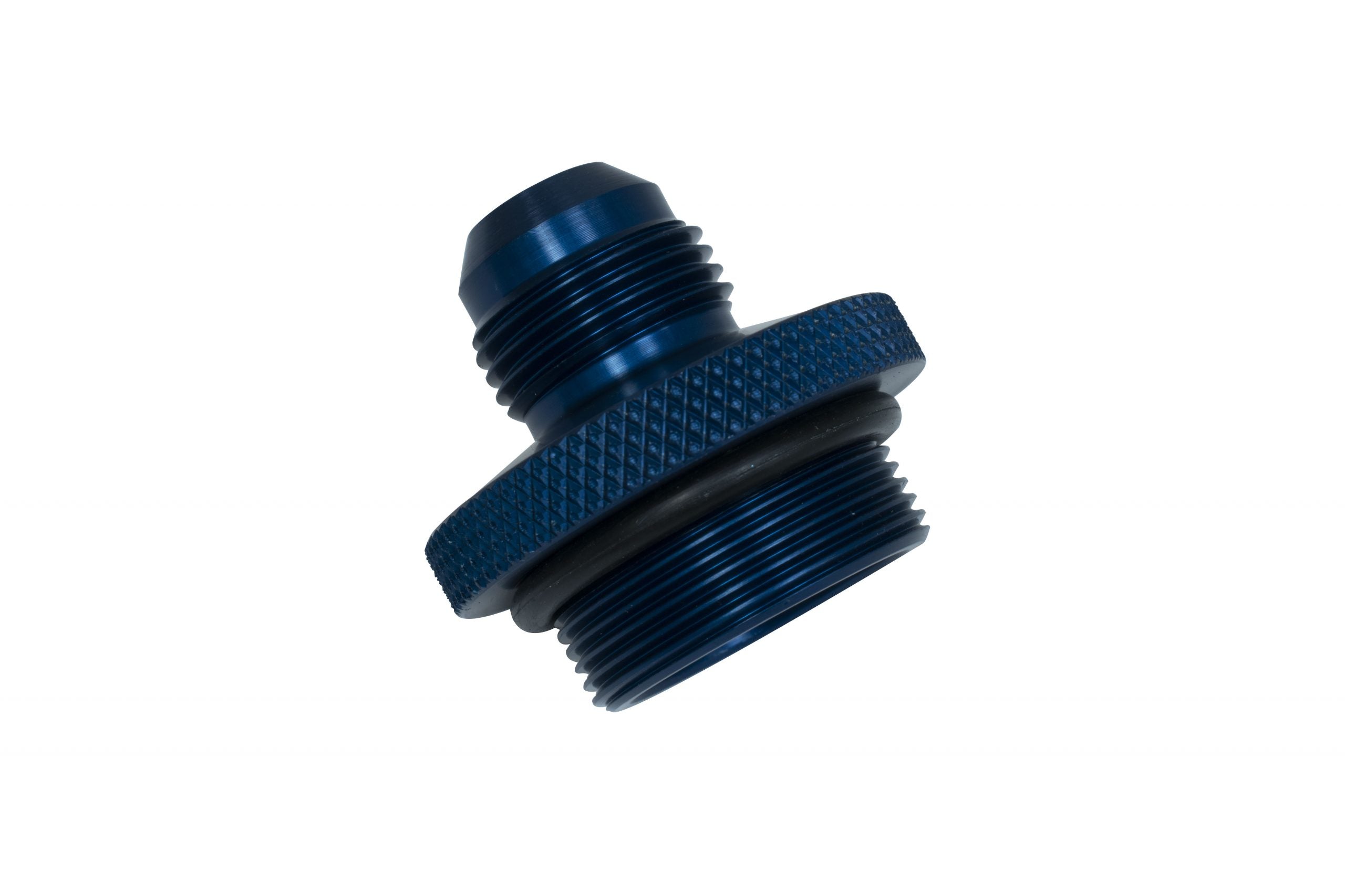 JayCee #10 Billet Oil Cap with Breather, Blue