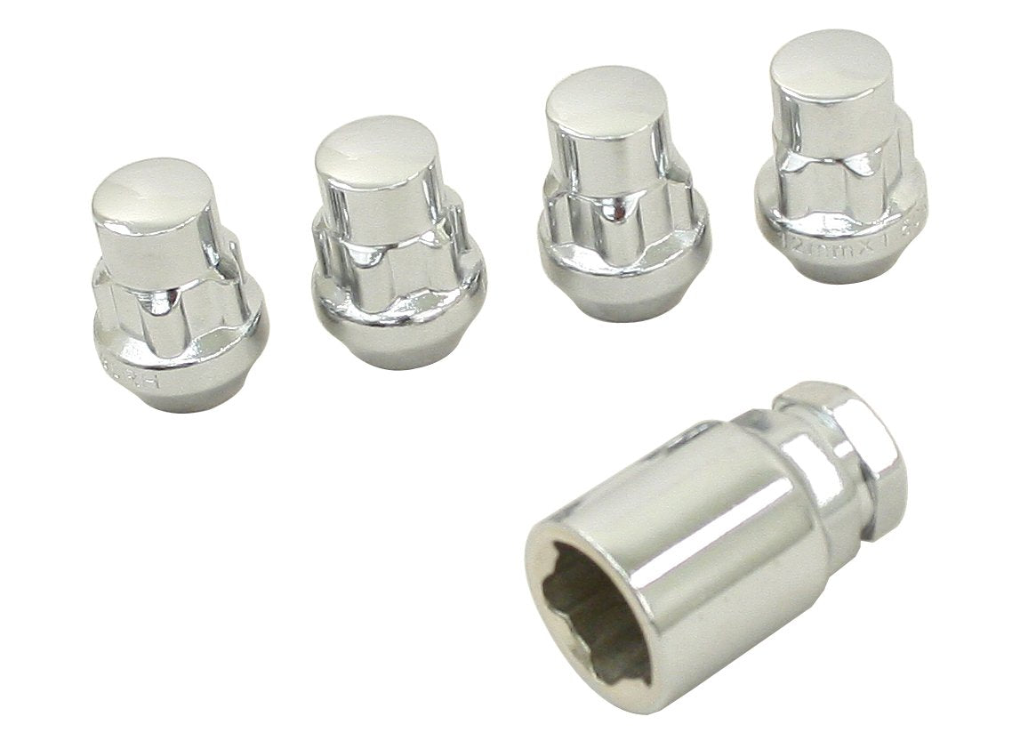 EMPI M12 Acorn Lock Nuts, 4 wheel locks for 1949-1967 VW Beetle 5x205, EMPI 70-2705-0