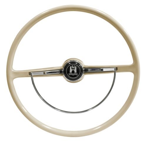 VW Ivory Steering Wheel Kit | 1966 Design | Beetle, Ghia, Type 3 (1962-1971) | 79-4004-0 for Beetle, Karmann Ghia, Type 3...