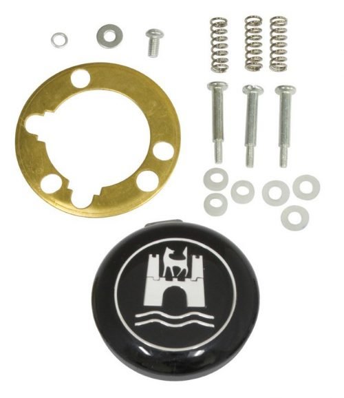 VW Ivory Steering Wheel Kit | 1966 Design | Beetle, Ghia, Type 3 (1962-1971) | 79-4004-0 for Beetle, Karmann Ghia, Type 3...