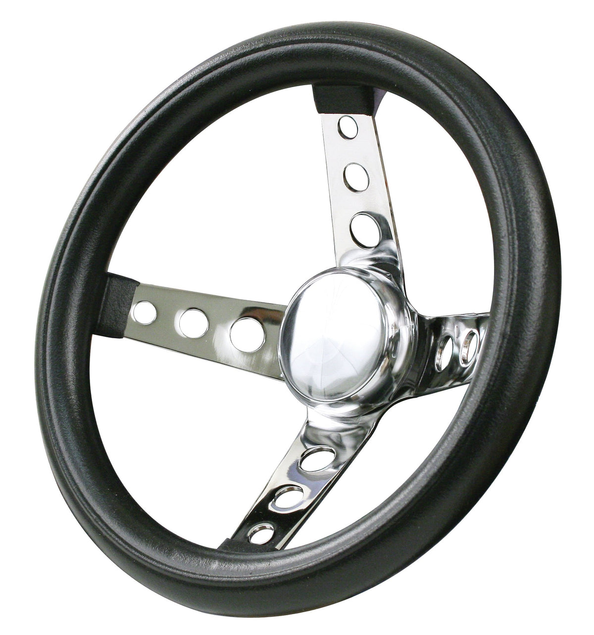 EMPI Classic Foam Chrome 4-Spoke 11.5in 79-4014-0
