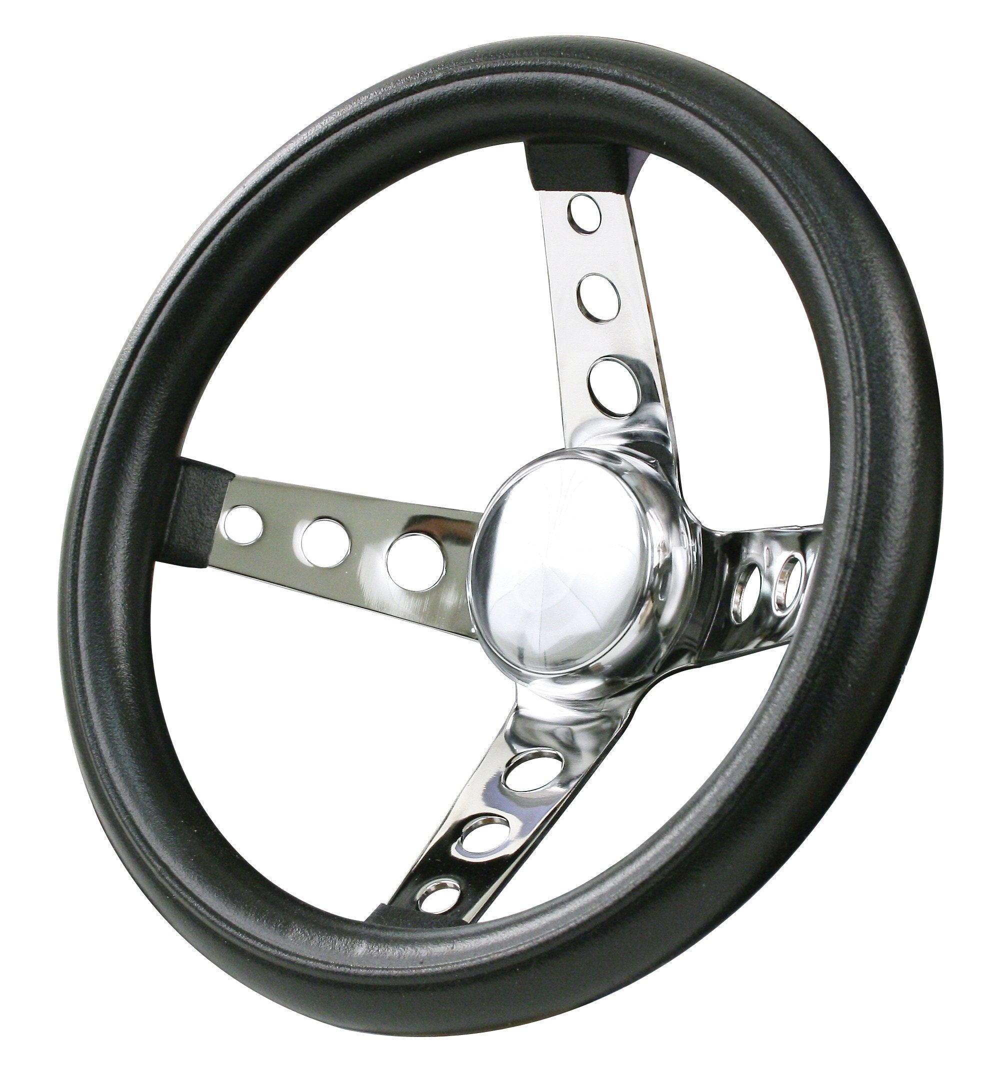 EMPI Classic Foam Chrome 4-Spoke 11.5in 79-4014-0