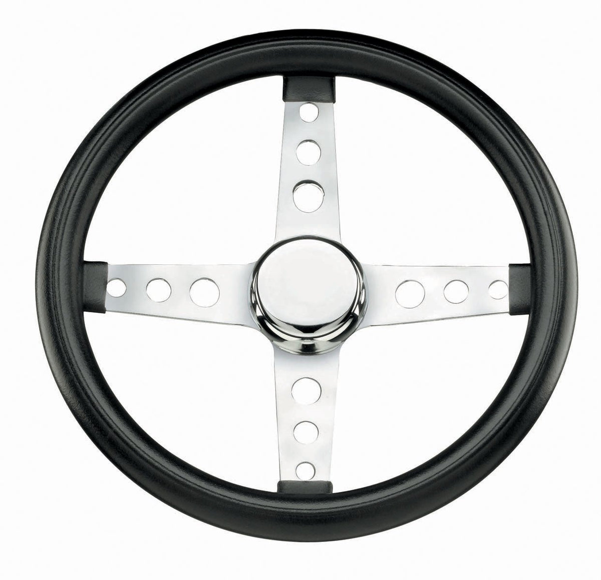 EMPI Classic Foam Chrome 4-Spoke 13in 79-4047-0