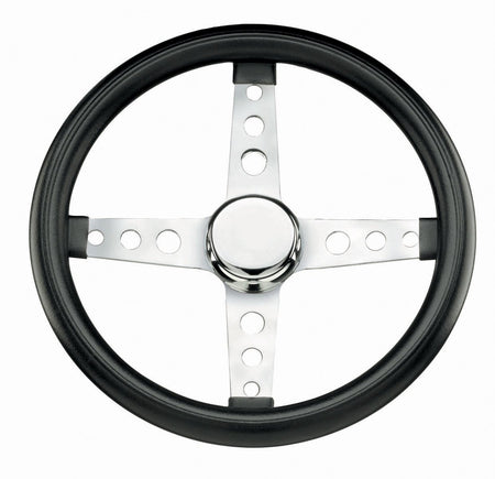 EMPI Classic Foam Chrome 4-Spoke 13in 79-4047-0