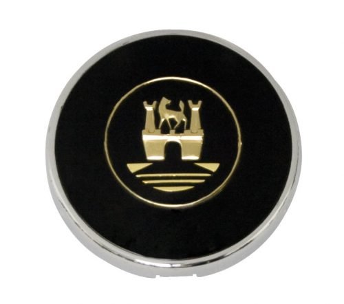Replacement Banjo Steering Wheel Horn Button - Crest Emblem