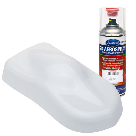 Eastwood 74111Z 2K AeroSpray Single-Stage Urethane Fleet White