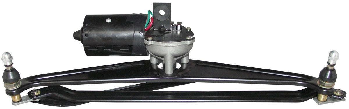 Complete 12V wiper motor and linkage assembly for VW Beetle 1967-1977, part 113-989-955