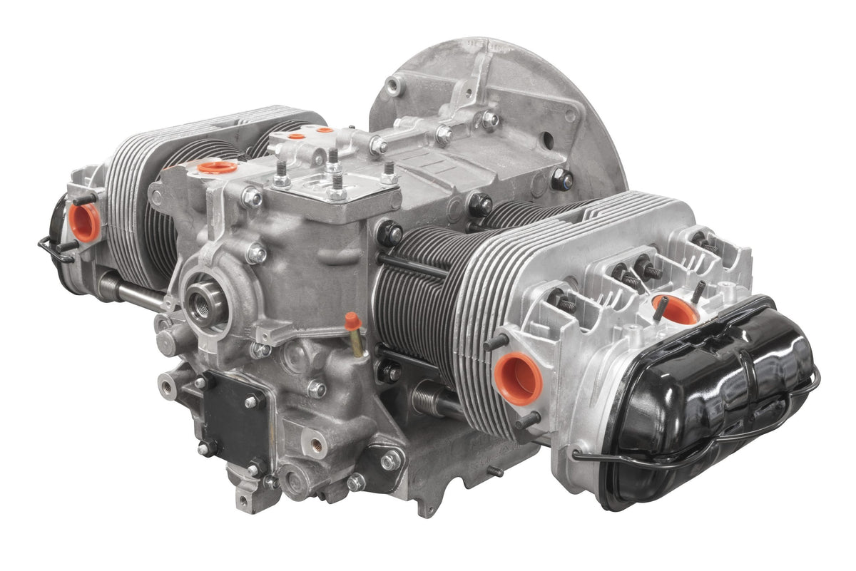 EMPI 1600cc Single Port Long Block Engine magnesium case air-cooled VW Type 1 98-0489-B