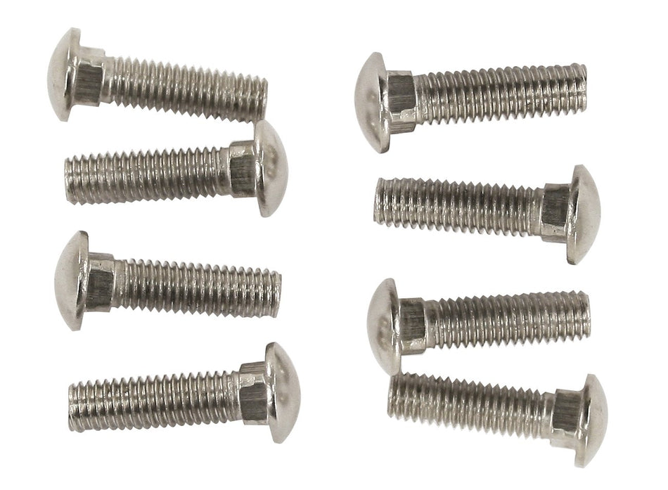 EMPI 98-1013-0 long chrome bumper bolts, set of 4, for VW Beetle blade bumpers through 1967 — main view