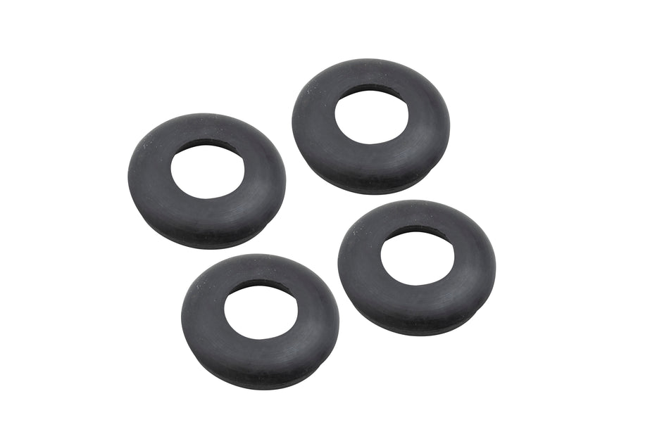 EMPI 98-1015-0 bumper bracket over-rider grommet seals, set of 4, for 1955-1967 VW Beetle — EMPI full-resolution main view