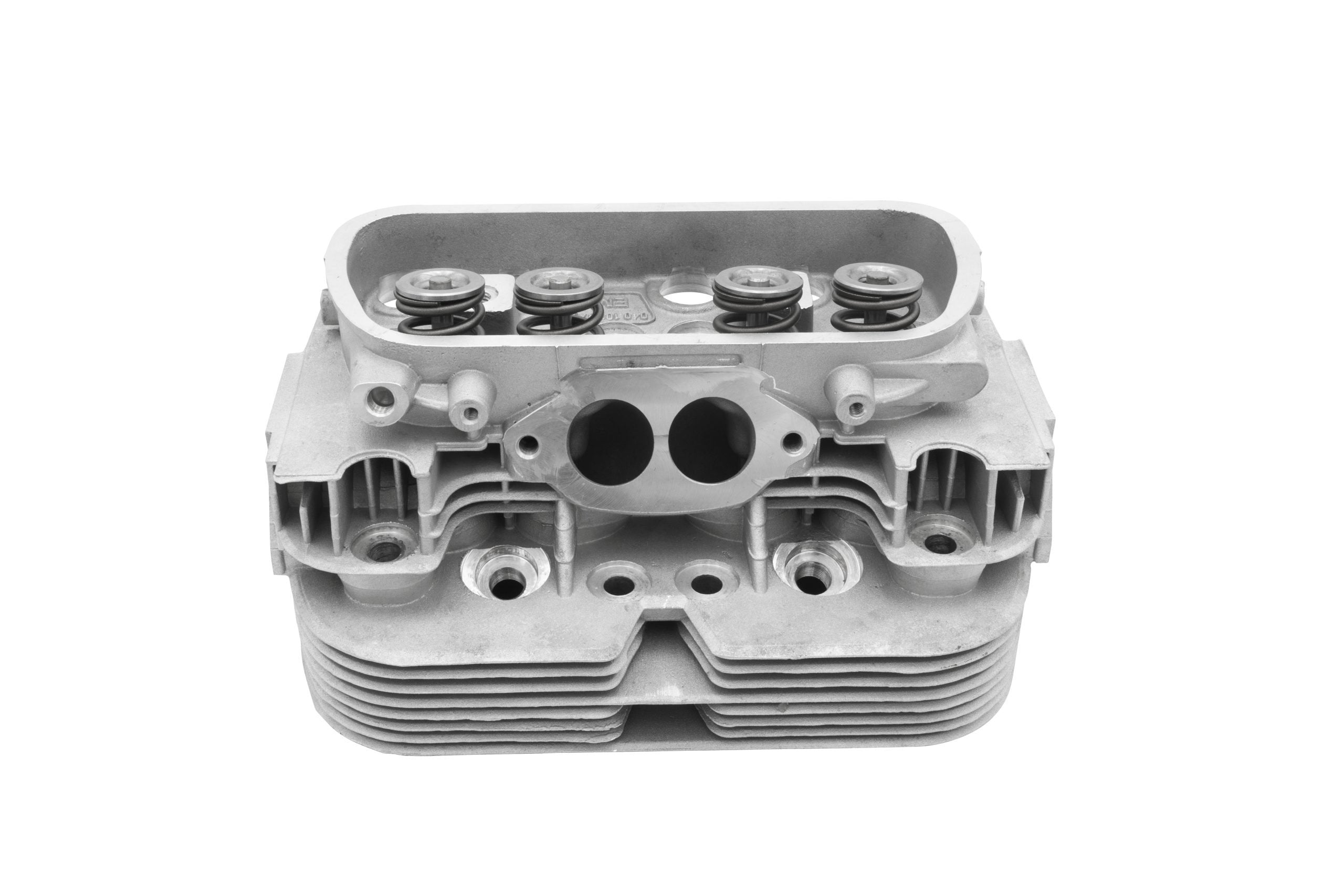 EMPI Stock Dual Port Cylinder Head 98-1356-B 85.5mm Bore - Front View