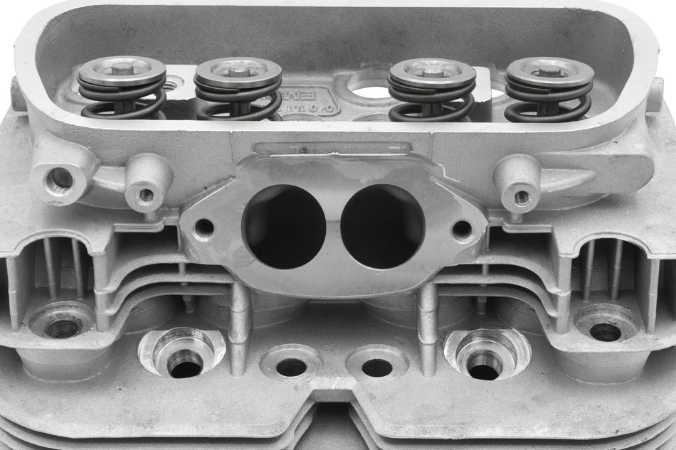 EMPI Stock Dual Port Cylinder Head 98-1356-B - Combustion Chamber
