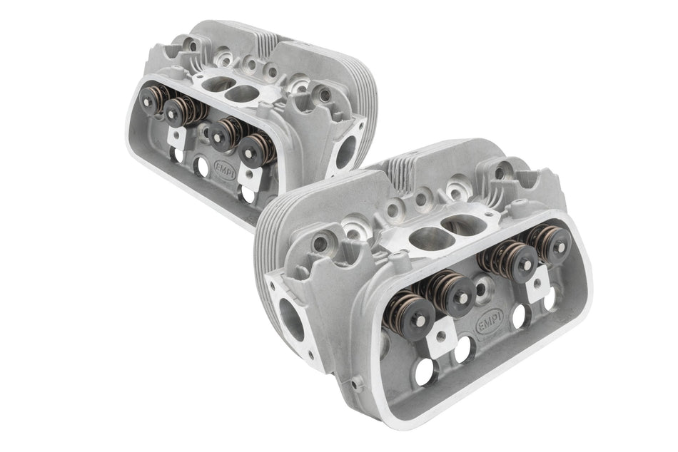 EMPI GTV-2 Stage 1 CNC Ported Cylinder Heads 40x35.5mm SS Valves Pair 98-1430-B