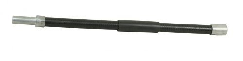 EMPI clutch cable Bowden tube with metal end caps, part 98-7208-B, for air-cooled VW Beetle, Bus, Karmann Ghia and Type 3