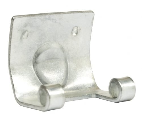 VW Beetle & Karmann Ghia Accelerator Pedal Hinge Bracket (1958-1966) - Silver Zinc for Beetle, Karmann Ghia (1958-1966)
