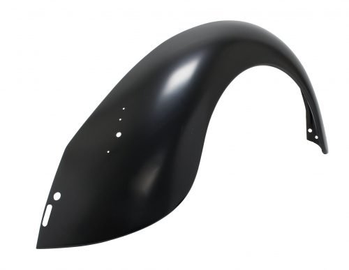 EMPI 98-8775-B right rear fender, passenger side, stamped steel for VW Beetle 1946–1967