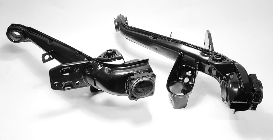 Restored German factory IRS trailing arm #R29 — powder-coated, fits VW Beetle 1969-79
