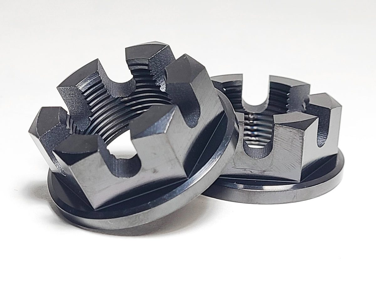 Titanium Axle Nuts (pair)