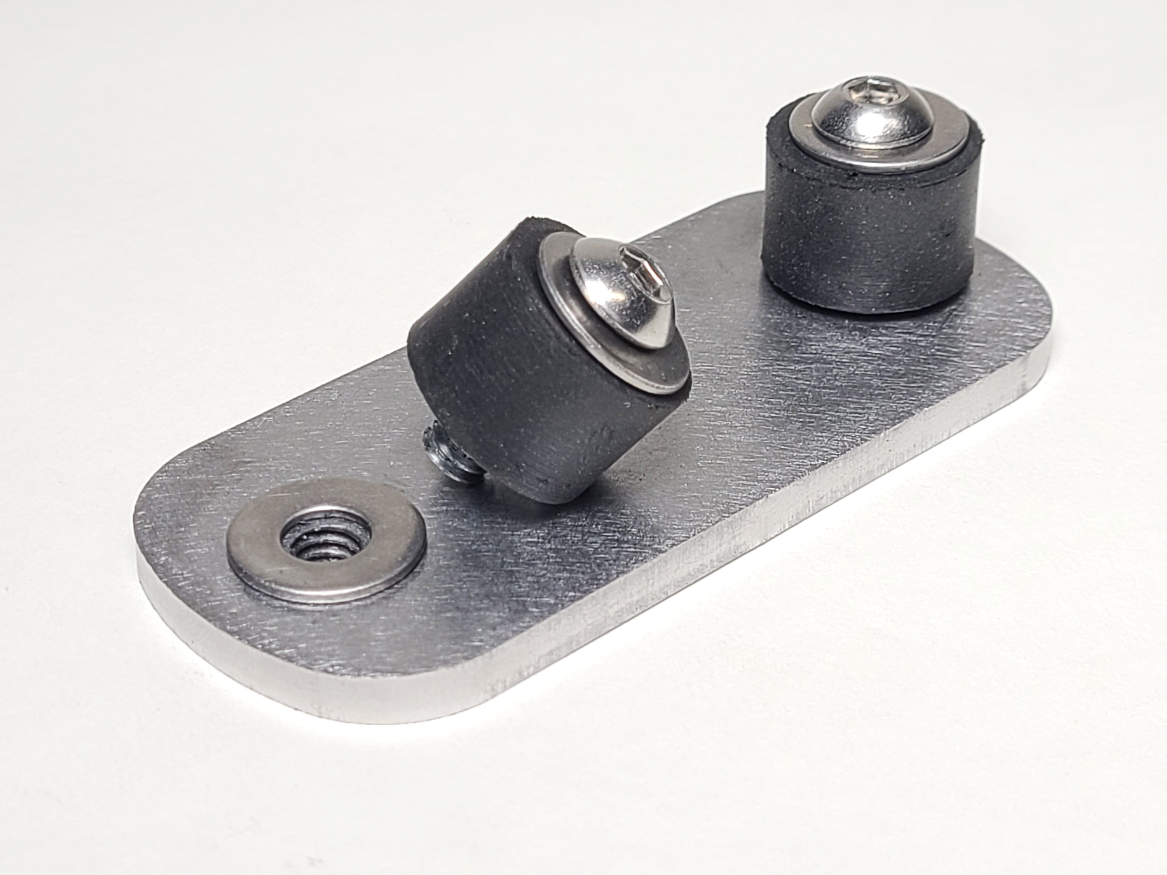 Universal Electric Fuel Pump Mounting Bracket & Isolation Kit