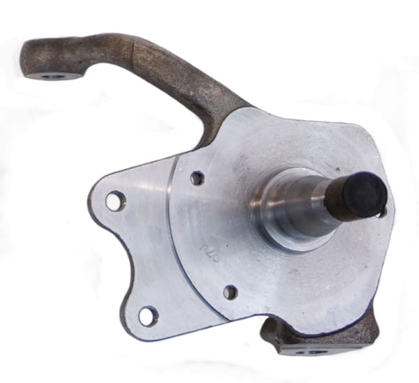 Front drum-to-disc brake conversion for stock-height ball joint VW Beetle, Ghia and Thing, AC Industries 498640