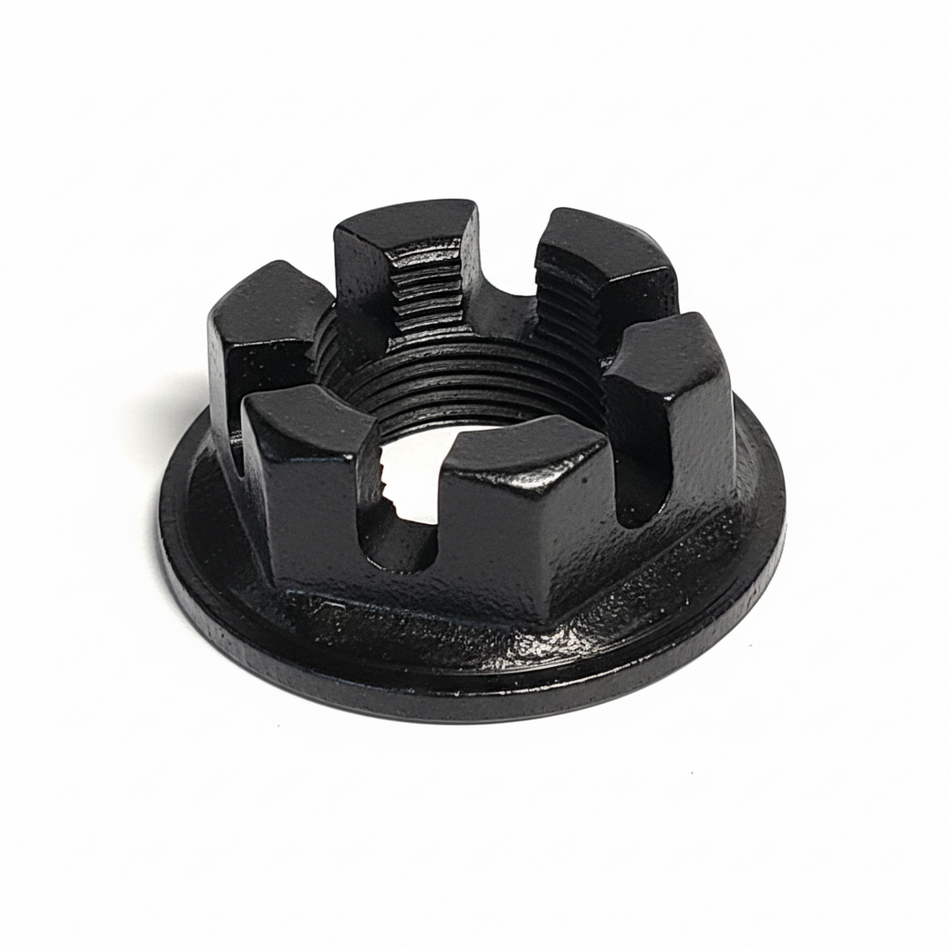 OEM German Volkswagen Beetle Axle Castle Nut – Restored Factory Hardware for Beetle