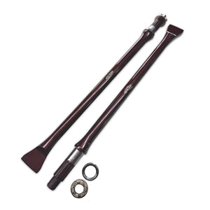 CMI 300M chromoly racing swing axles, short spline 26-11/16 inch, pair, for VW Beetle and Type 2