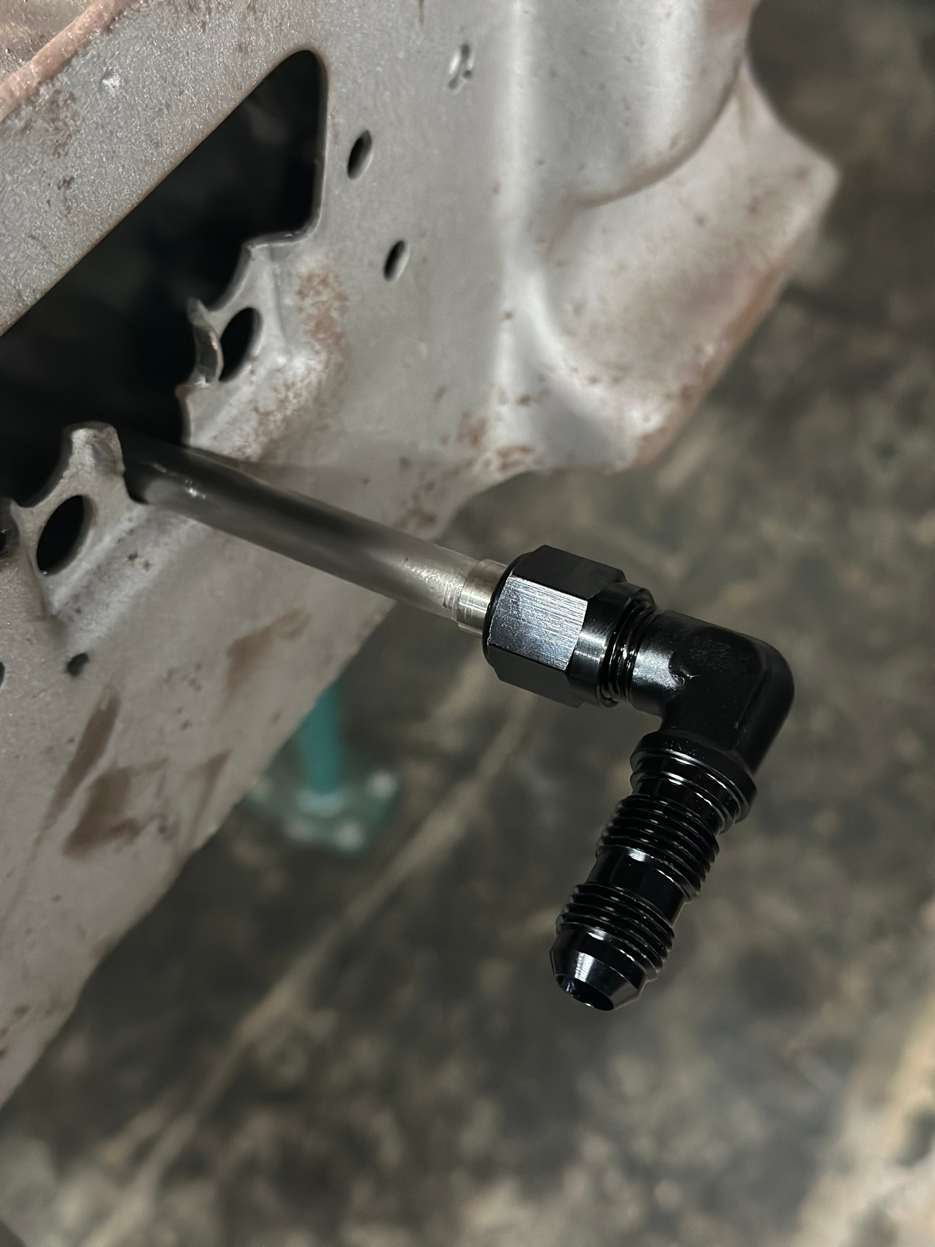 Fuel Line: Stainless -8 AN (1/2") Fuel Line Kit For Volkswagen Chassis