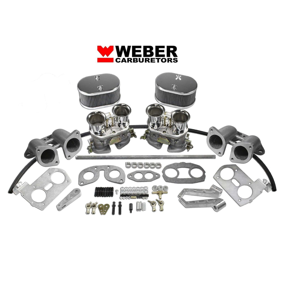 AA Type 4 Dual Weber 40 IDF Carburetor Kit for Porsche 914/912E - Part IDF-T4-40WBK