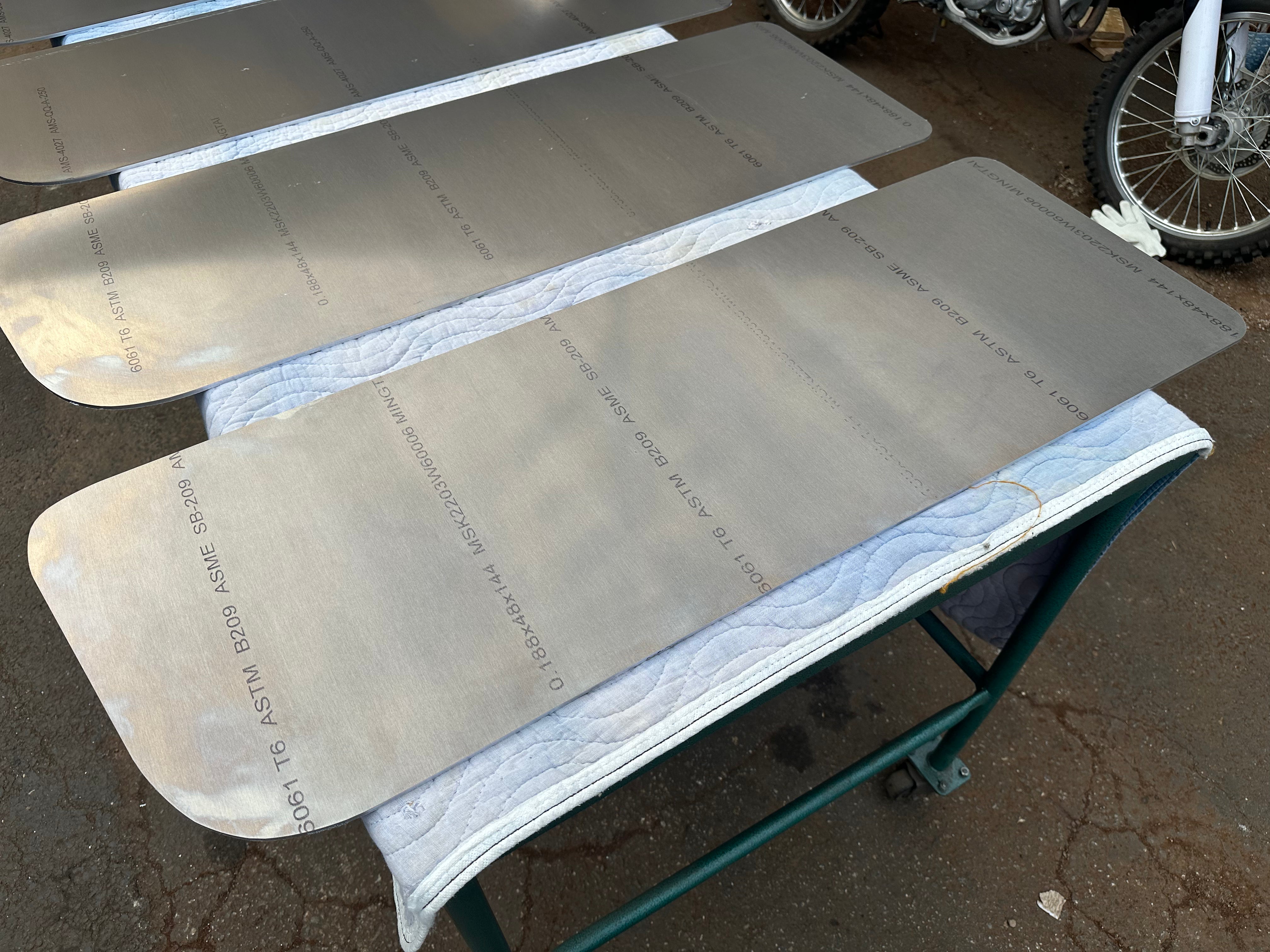 Bus: Aluminum Bay Window Rear 'n' Side Delete Panels for Bus