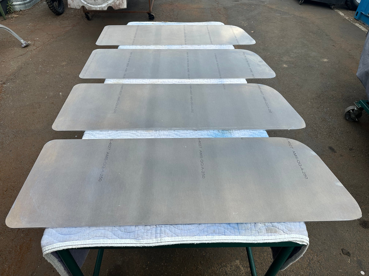 Bus: Aluminum Bay Window Rear 'n' Side Delete Panels for Bus