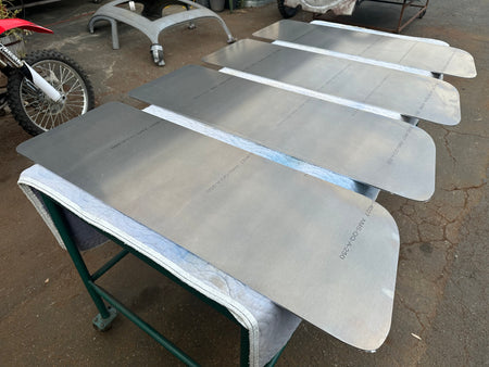 Bus: Aluminum Bay Window Rear 'n' Side Delete Panels for Bus