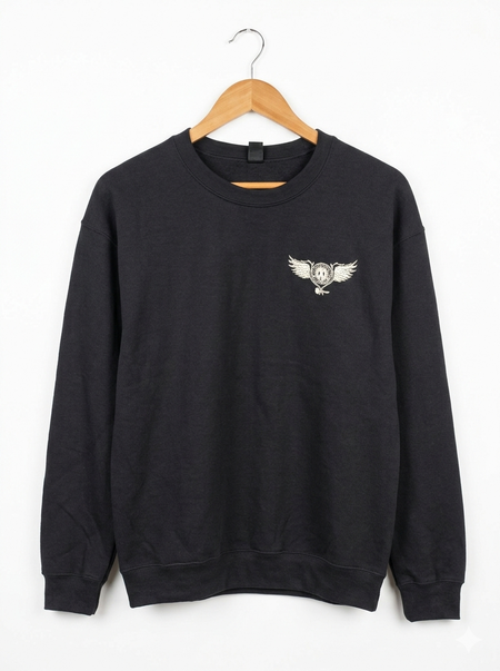 Washburn’s Metal Winged Crewneck