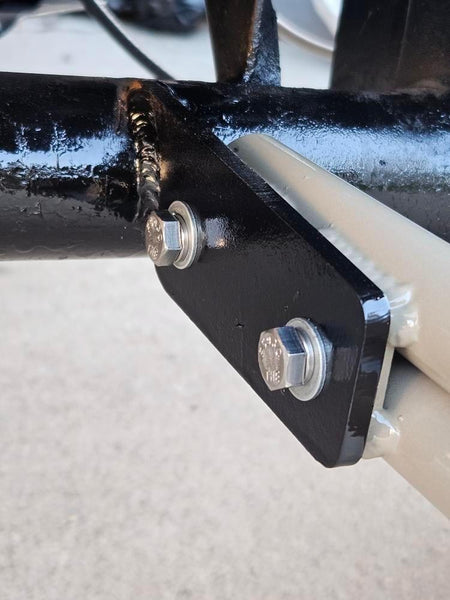 Manx-type front bumper mounting brackets (pair)