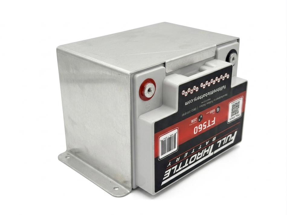 Washburn's Battery & Fabrication Package, Full Throttle FT560 with Custom Aluminum Enclosure, VW Beetle