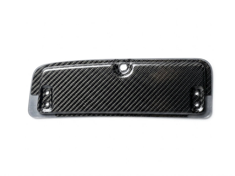 Carbon Fiber Glove Box Door installed in Classic VW Beetle dashboard