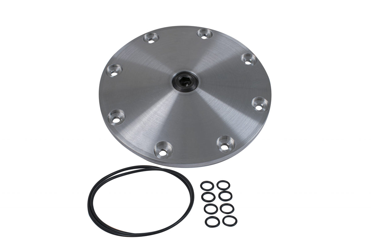 JayCee 8-Bolt Mag X-Plate, Silver