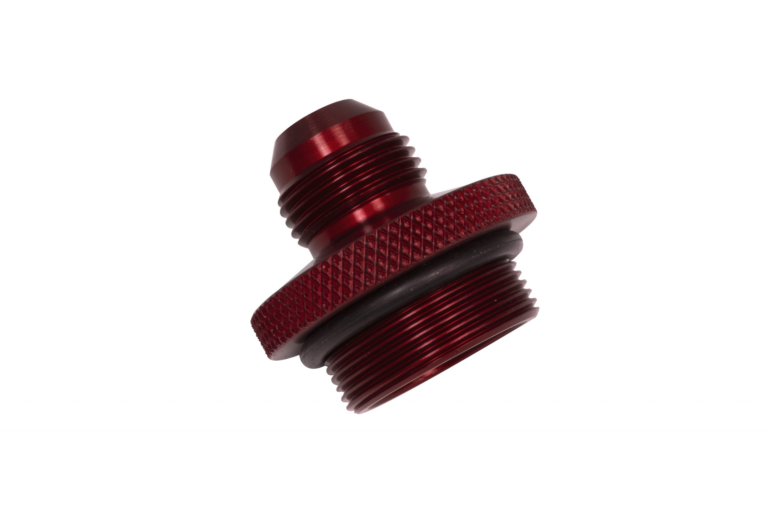 JayCee #10 Billet Oil Cap with Breather, Red