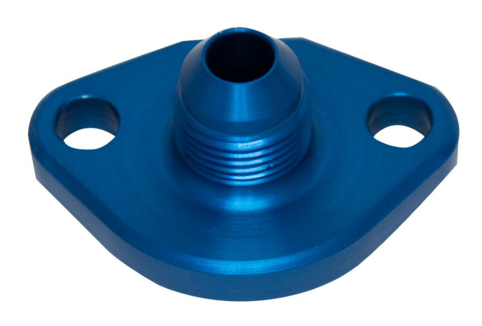 JayCee AN8 Fuel Pump Block Off, Blue