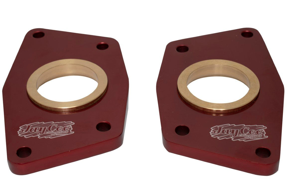 JayCee Billet Bus Spring Plate Retainer, Red