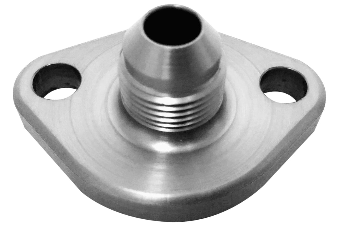 JayCee AN8 & AN10 Fuel Pump Block Off - Silver