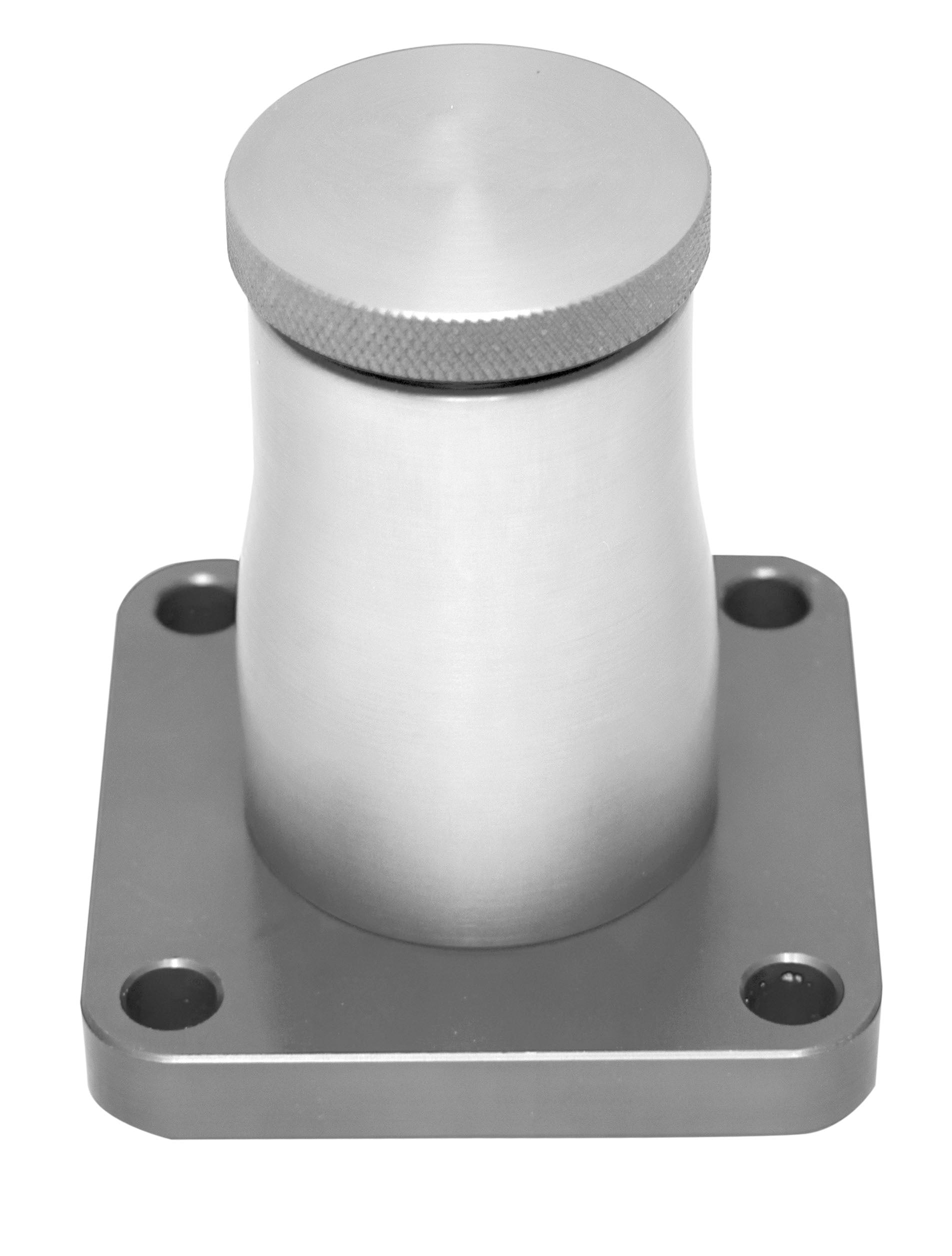 JayCee Billet Breather Stand - Silver