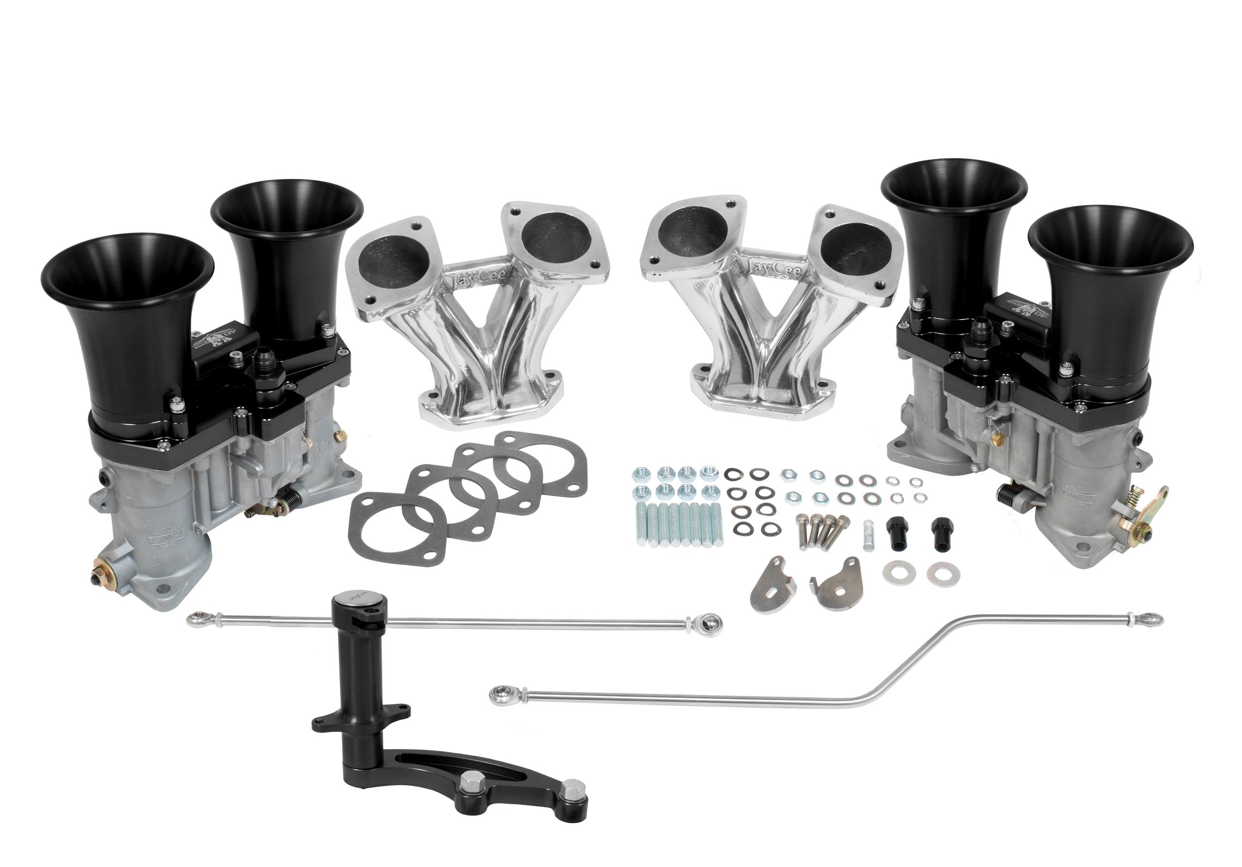 JayCee 48 Special Carburetor Kit Standard, Black - JC-5000-0