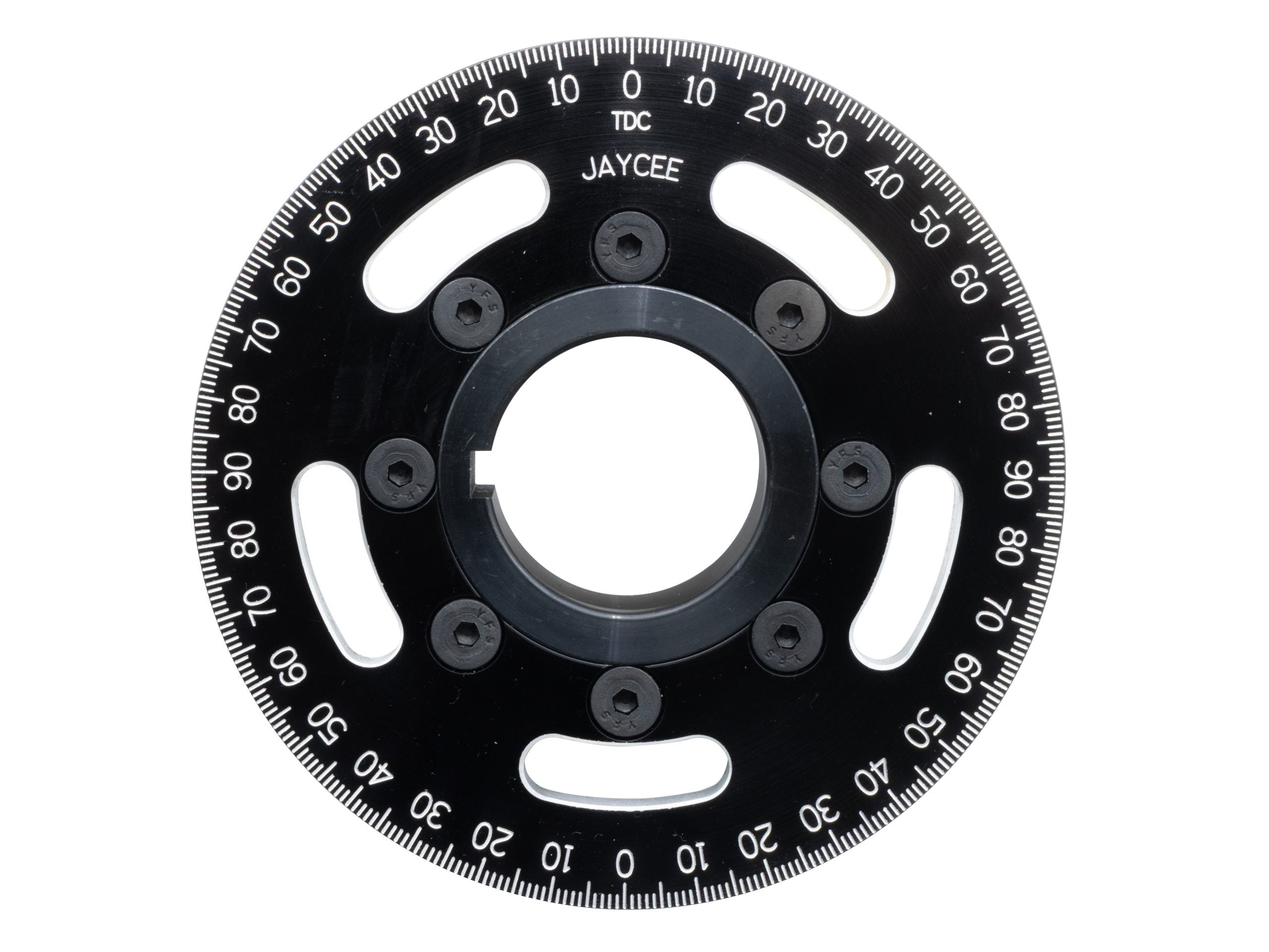 JayCee 4.5" Drag Pulley, Black