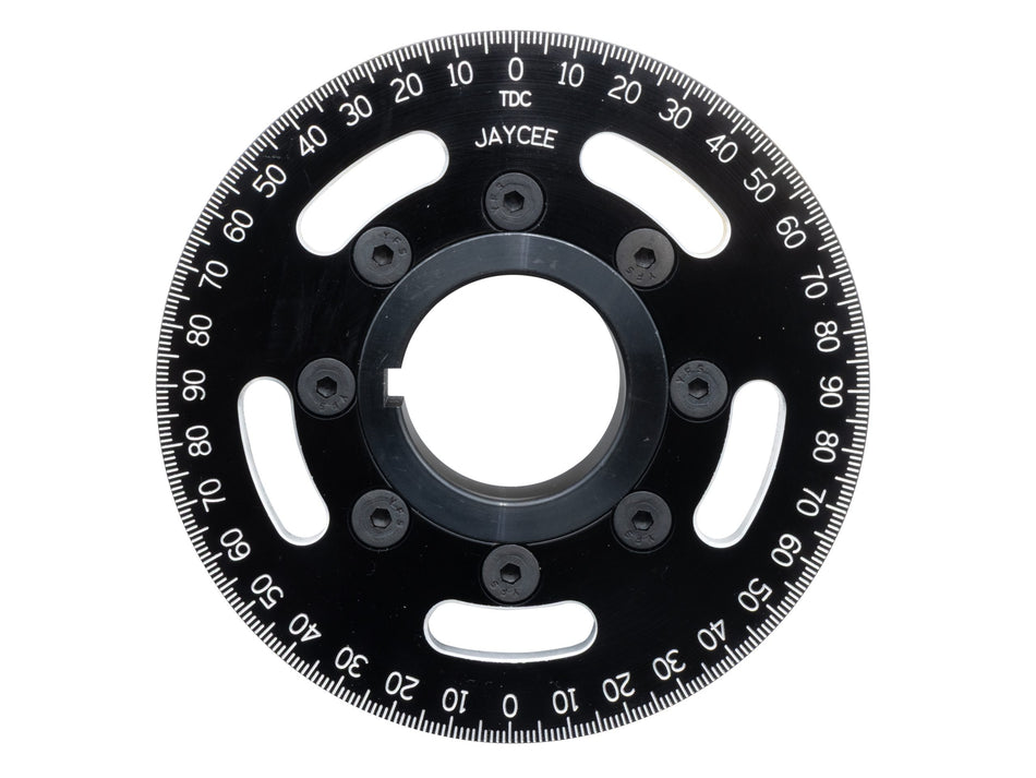JayCee 4.5" Drag Pulley, Black